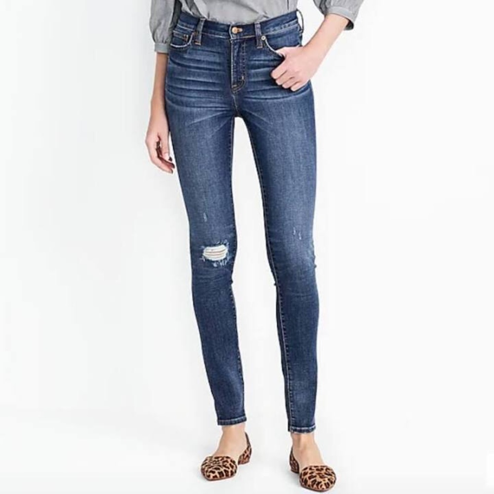 NWT J Crew high rise skinny jeans